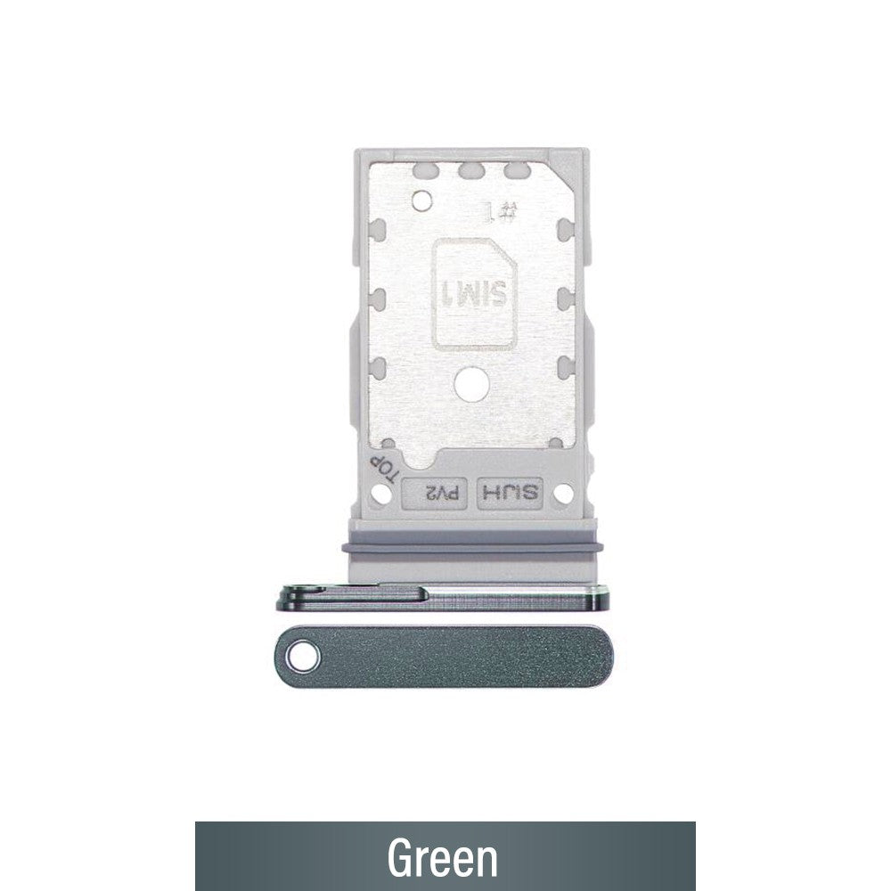 Dual SIM Card Tray for Samsung Galaxy S22 Ultra S908B-Green Dual SIM Card Tray for Samsung Galaxy S22 Ultra S908B-Green